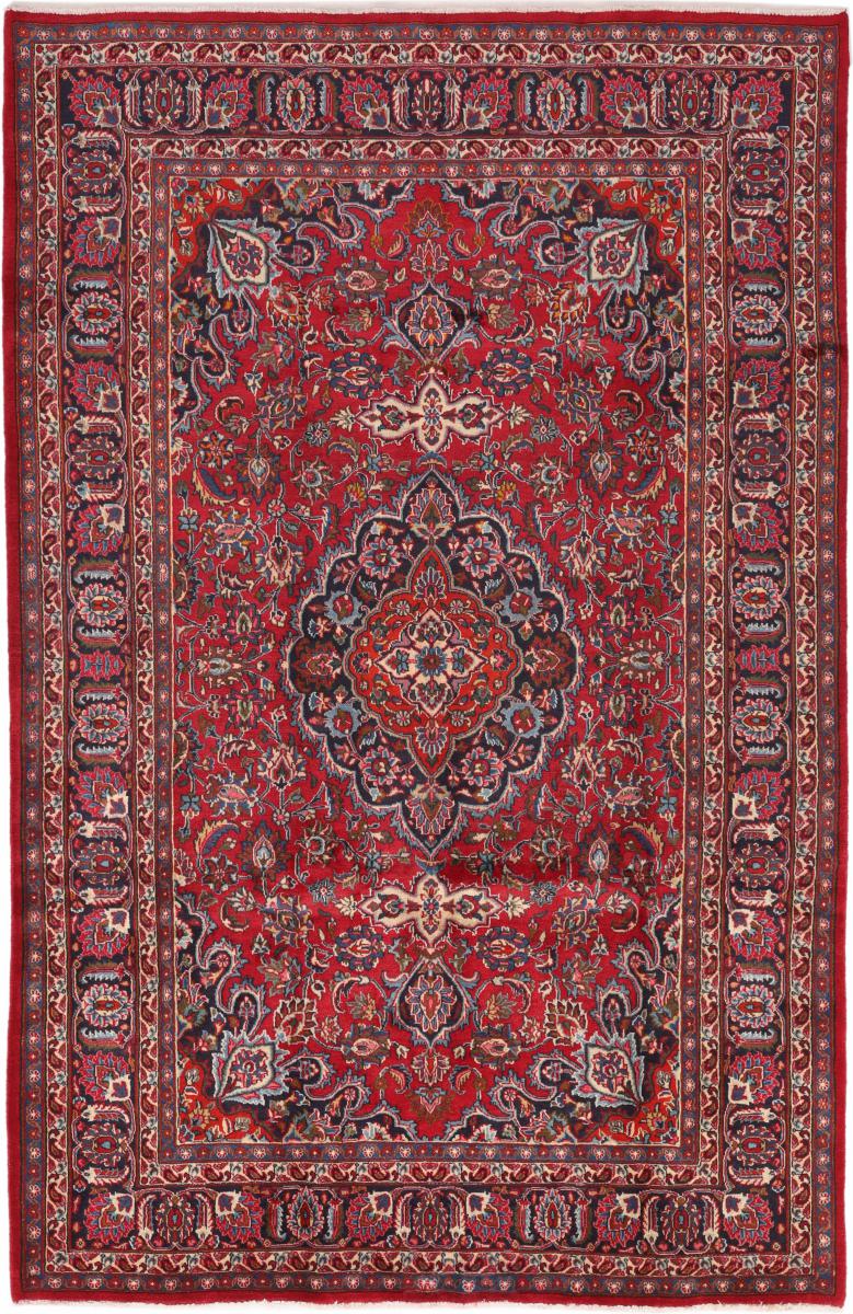 Persisk tæppe Mashhad 297x194 297x194, Persisk tæppe Knyttet i hånden