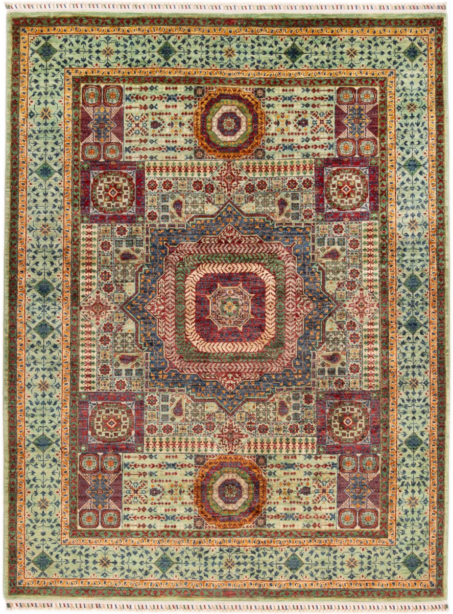 Pakistani rug Mamluk 201x152 201x152, Persian rug Hand-knotted
