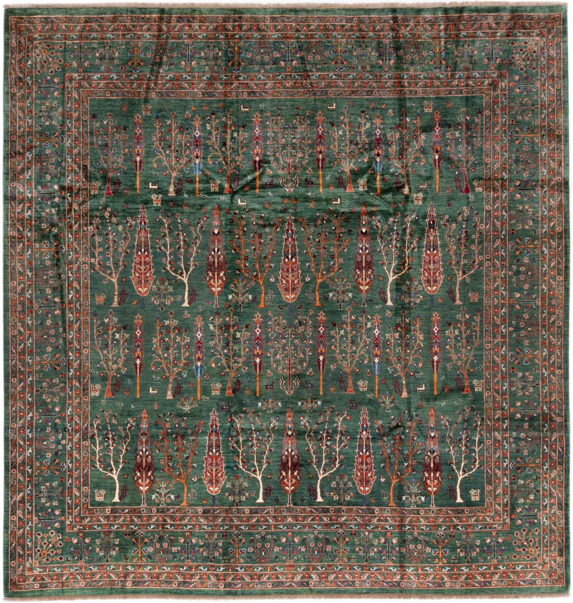 Pakistaans tapijt Ziegler Farahan 309x297 309x297, Perzisch tapijt Handgeknoopt
