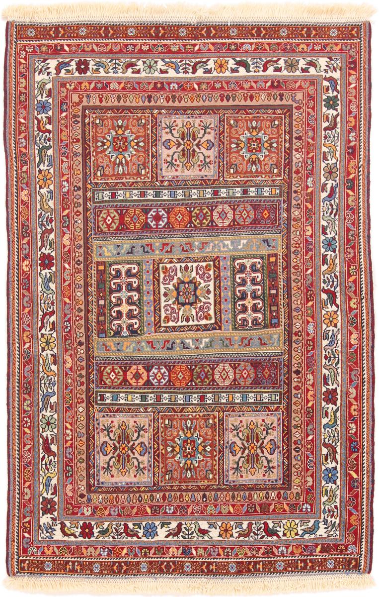 Tapete persa Kilim Soozani 128x85 128x85, Tapete persa Tecido à mão