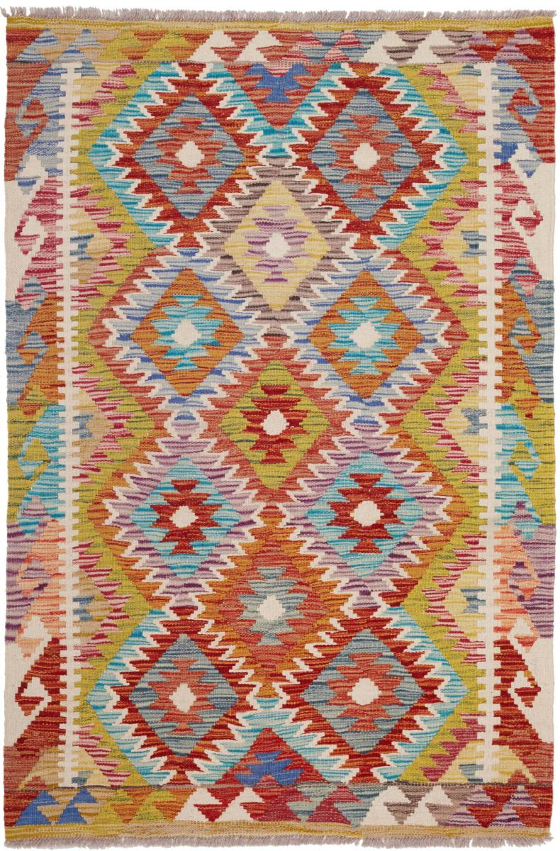 Tapete afegão Kilim Afegão 153x98 153x98, Tapete persa Tecido à mão