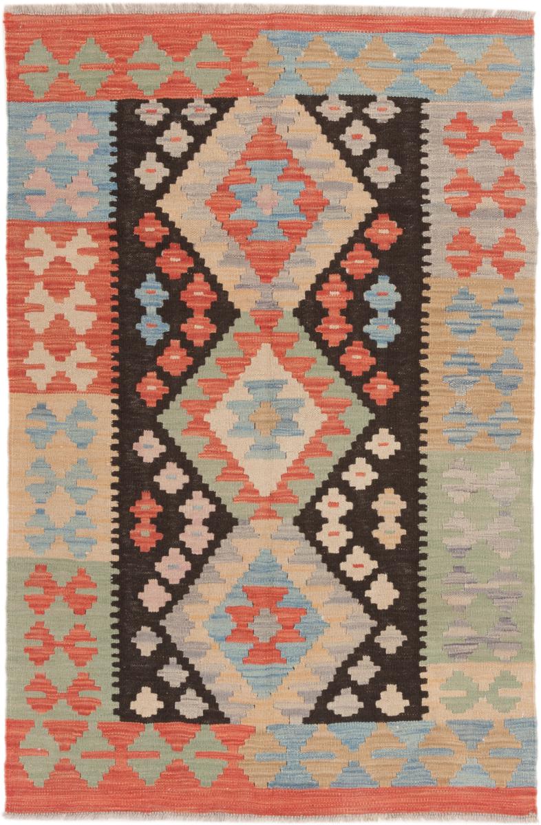 Tapete afegão Kilim Afegão 149x98 149x98, Tapete persa Tecido à mão