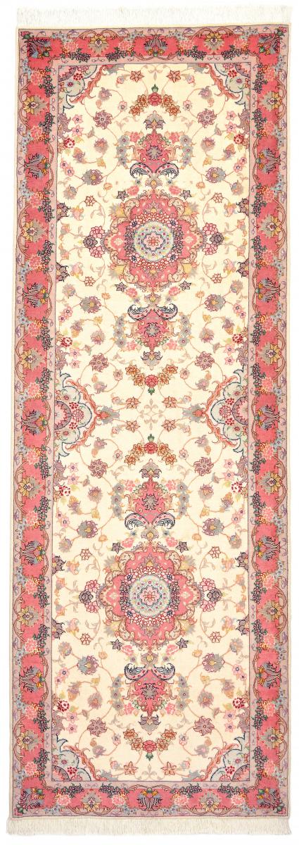 Tapete persa Tabriz 50Raj 252x87 252x87, Tapete persa Atado à mão