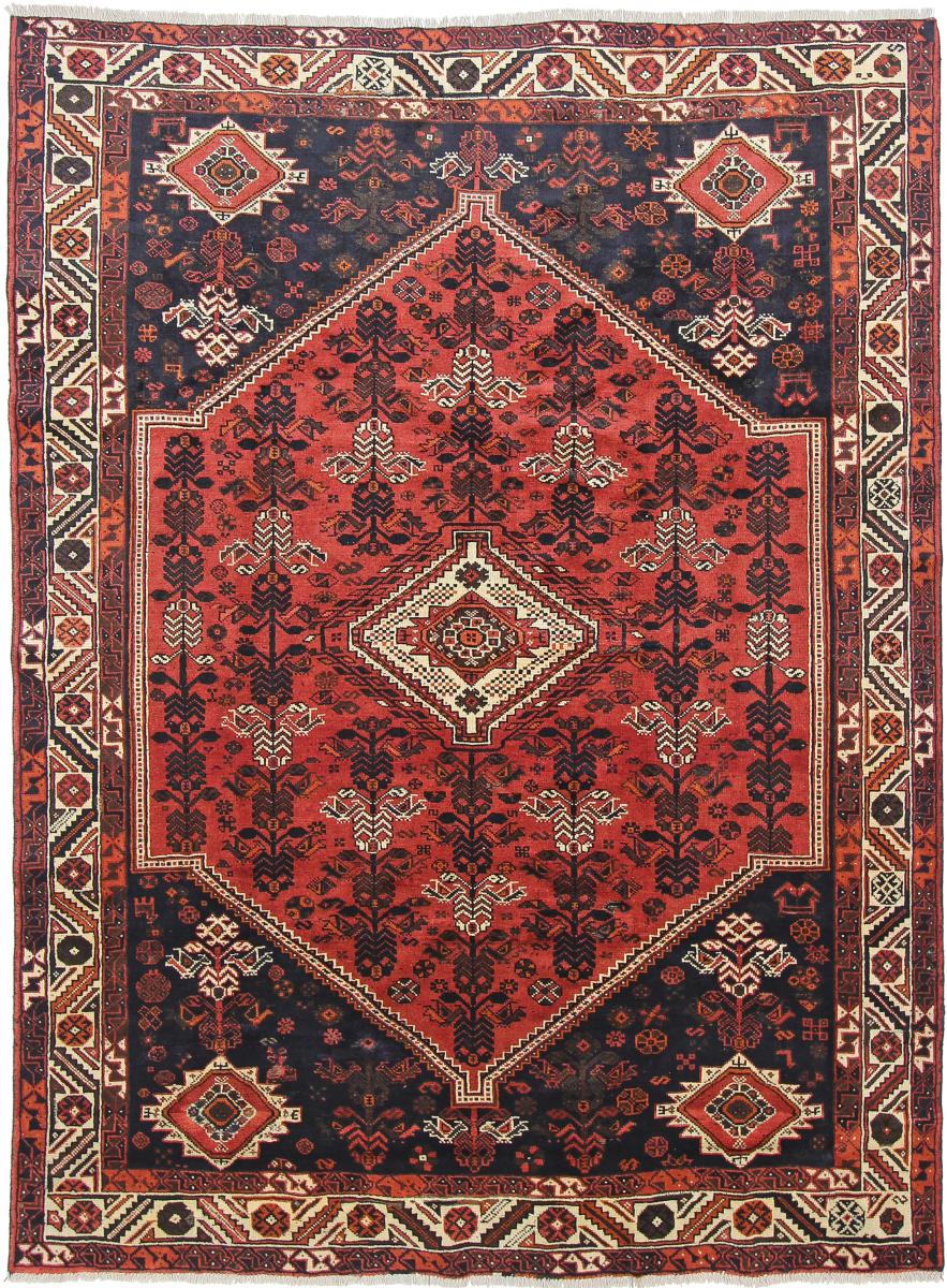 Tapete persa Ghashghai 284x211 284x211, Tapete persa Atado à mão