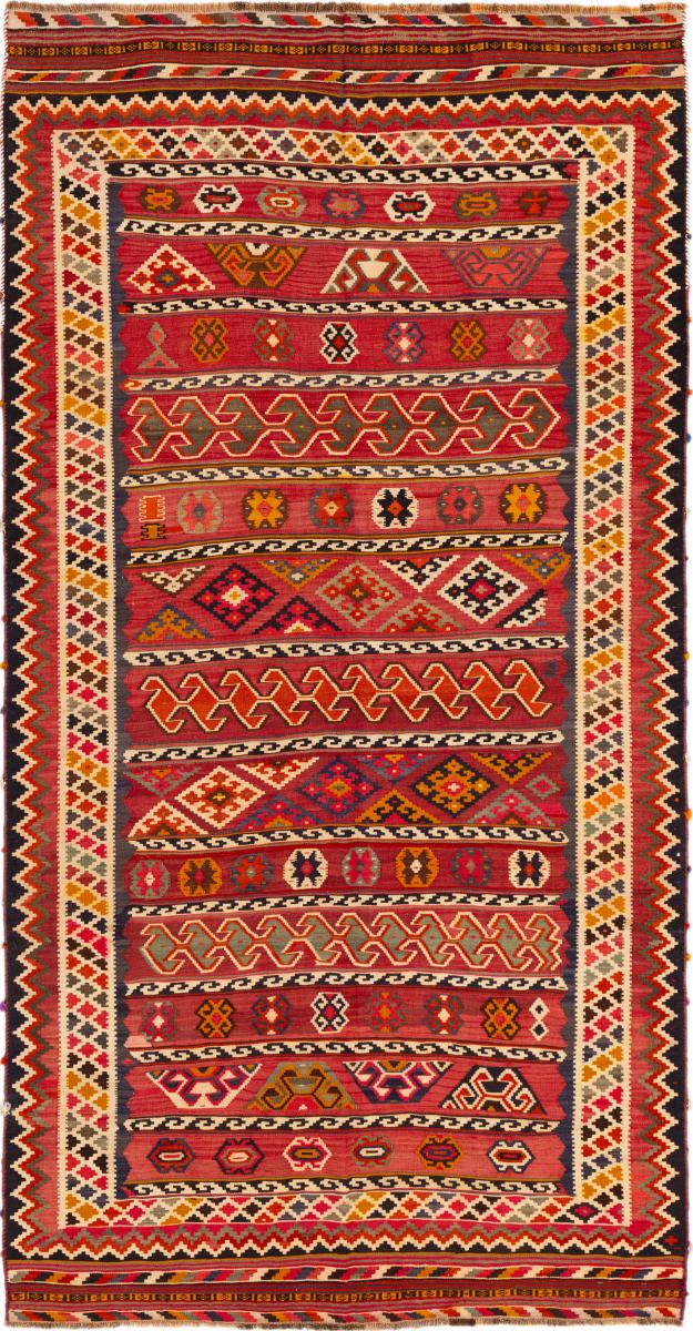 Tappeto persiano Kilim Fars Shiraz 294x157 294x157, Tappeto persiano Tessuto a mano