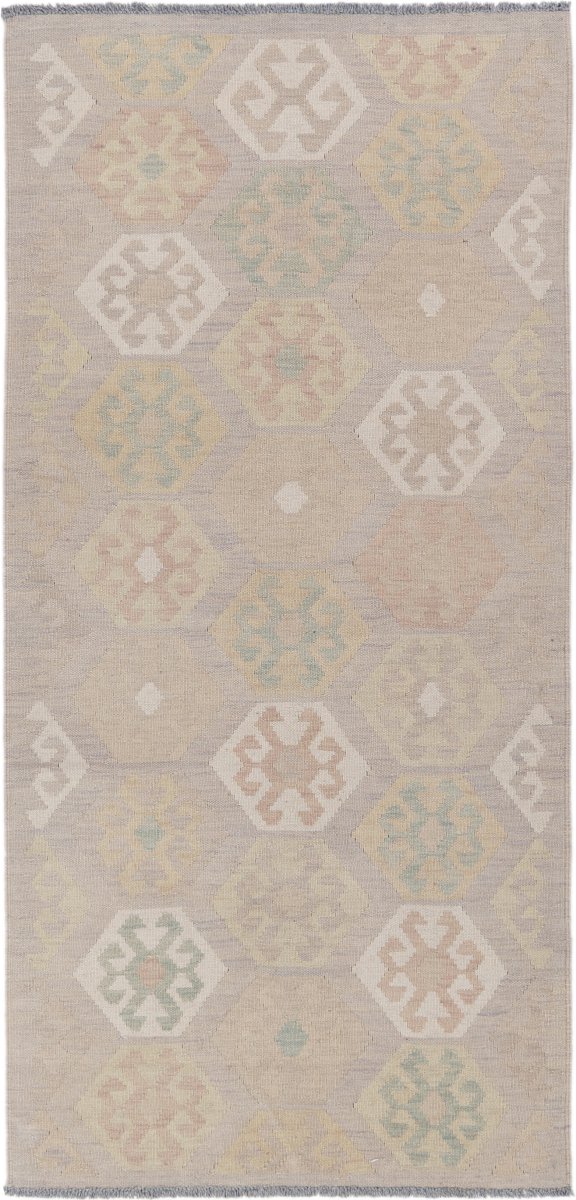 Afgán szőnyeg Kilim Afgán 198x95 198x95, Perzsa szőnyeg Kézzel szőtt