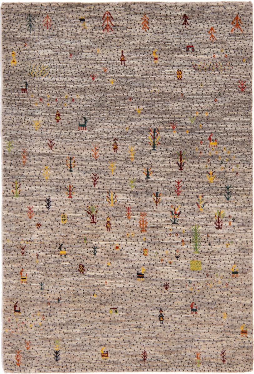 Tappeto persiano Persia Gabbeh Nomad 126x85 126x85, Tappeto persiano Annodato a mano