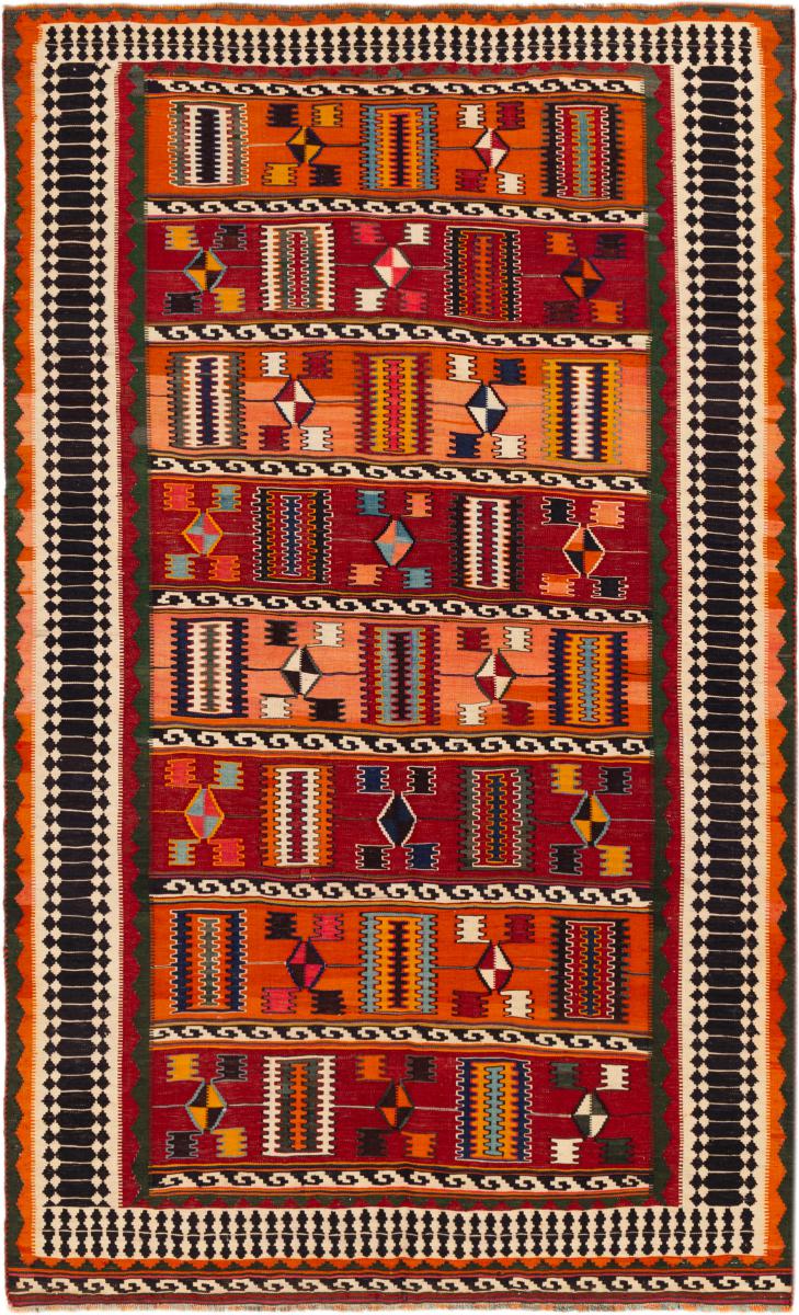 Persian Rug Kilim Fars Ghashghai 252x152 252x152, Persian Rug Woven by hand