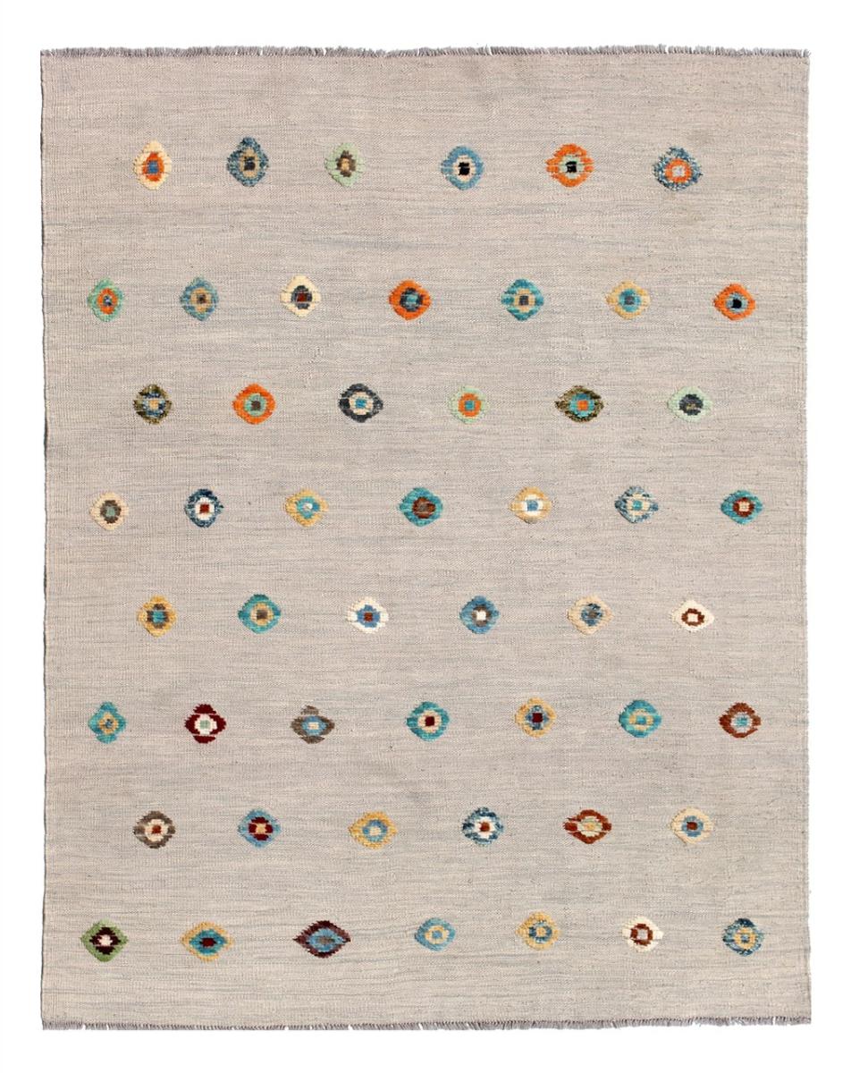 Alfombra afgana Kilim Afghan Nimbaft Edition 196x151 196x151, Alfombra persa Tejido a mano