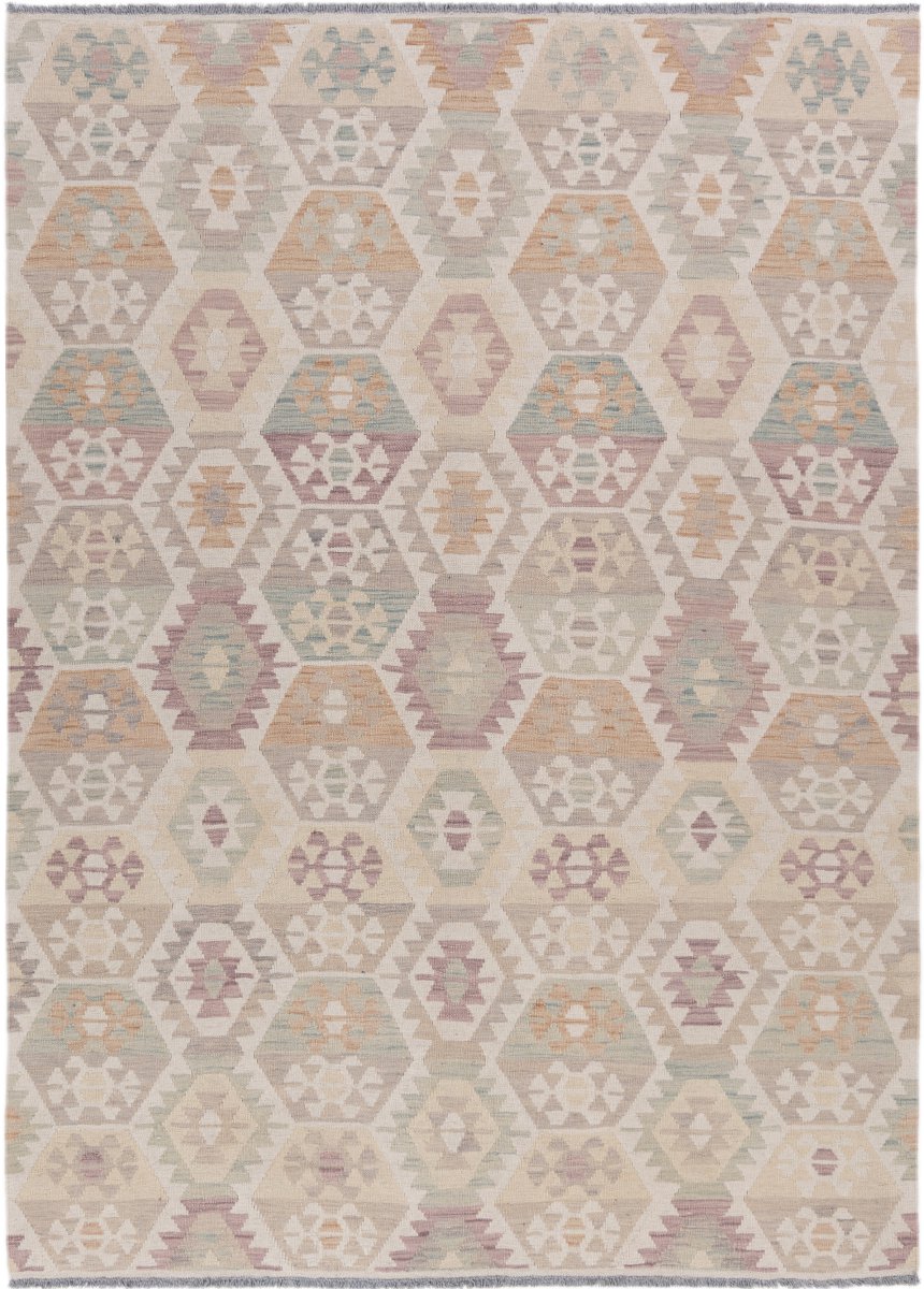 Afghaans tapijt Kilim Afghan 233x171 233x171, Perzisch tapijt Handgeweven