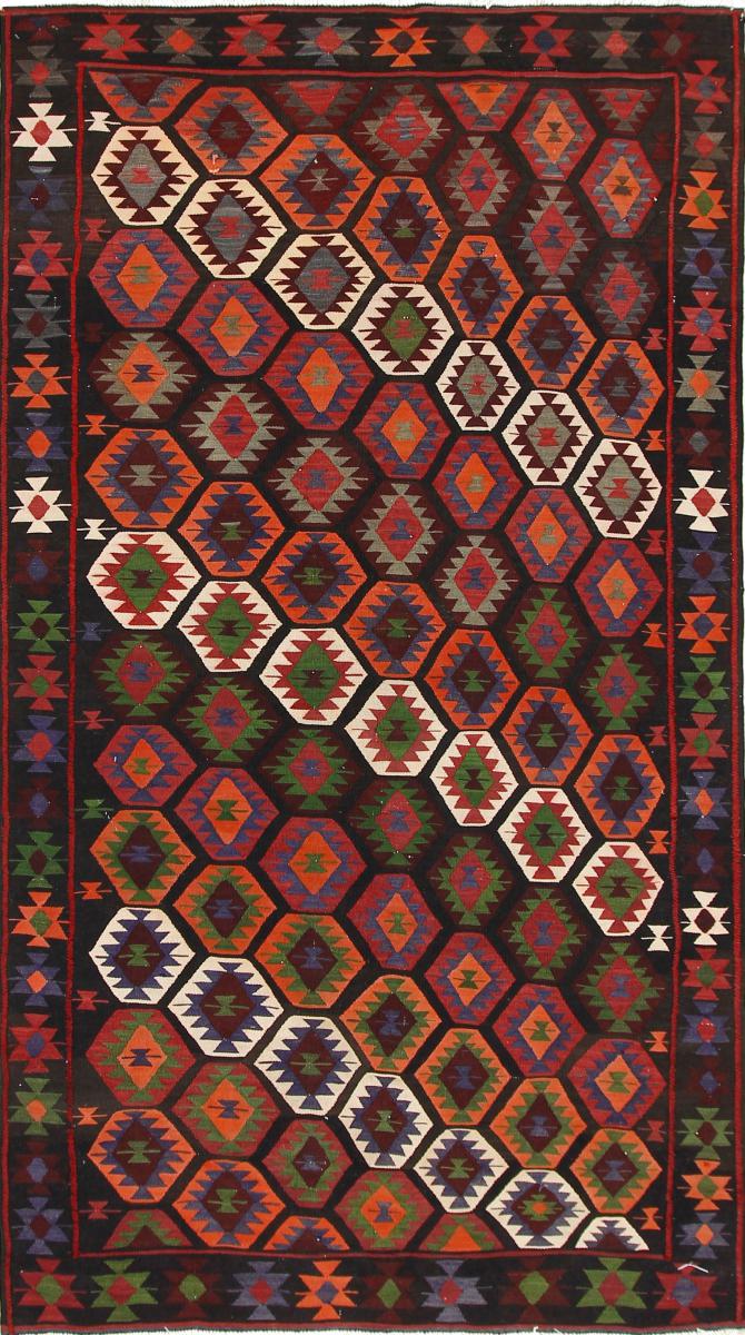 Tapete persa Kilim Fars Azerbaijan Antigo 283x149 283x149, Tapete persa Tecido à mão