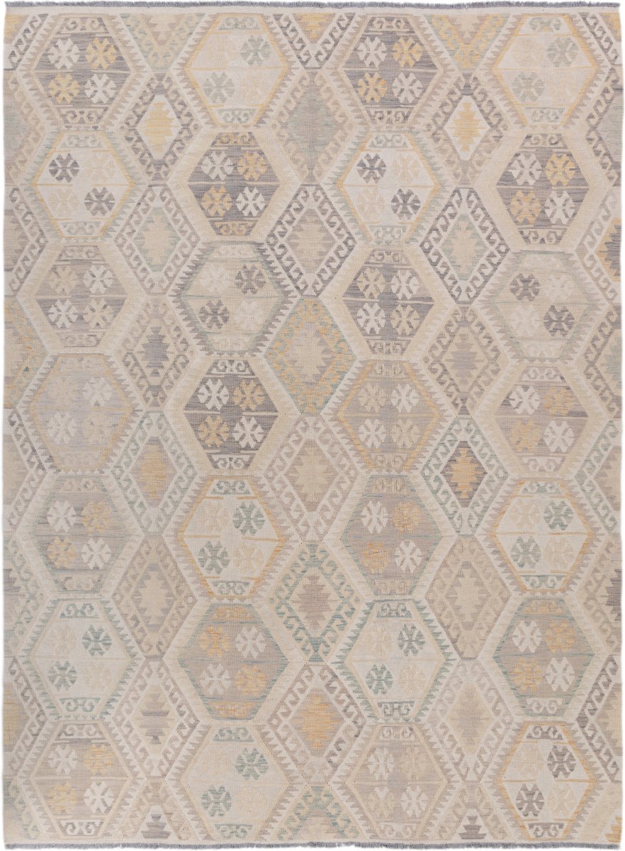 Afghanischer Teppich Kelim Afghan 341x257 341x257, Perserteppich Handgewebt