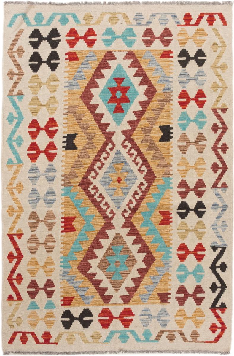 Afgán szőnyeg Kilim Afgán 153x103 153x103, Perzsa szőnyeg szőttesek