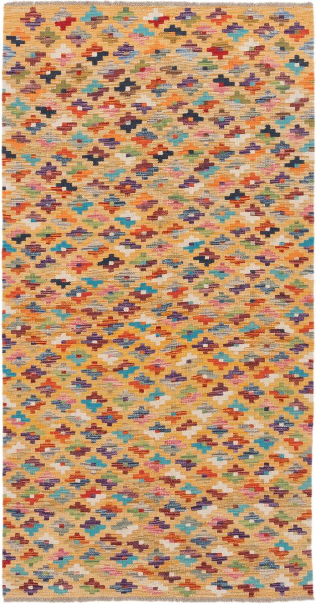 Tapete afegão Kilim Afegão 200x105 200x105, Tapete persa Tecido à mão