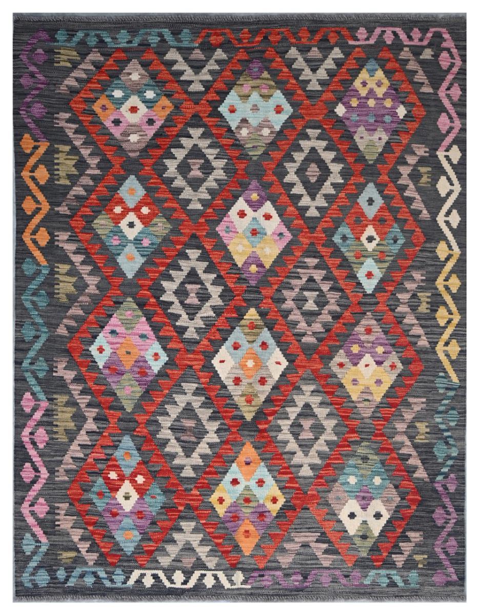 Afghan rug Kilim Afghan 196x154 196x154, Persian Rug Woven by hand