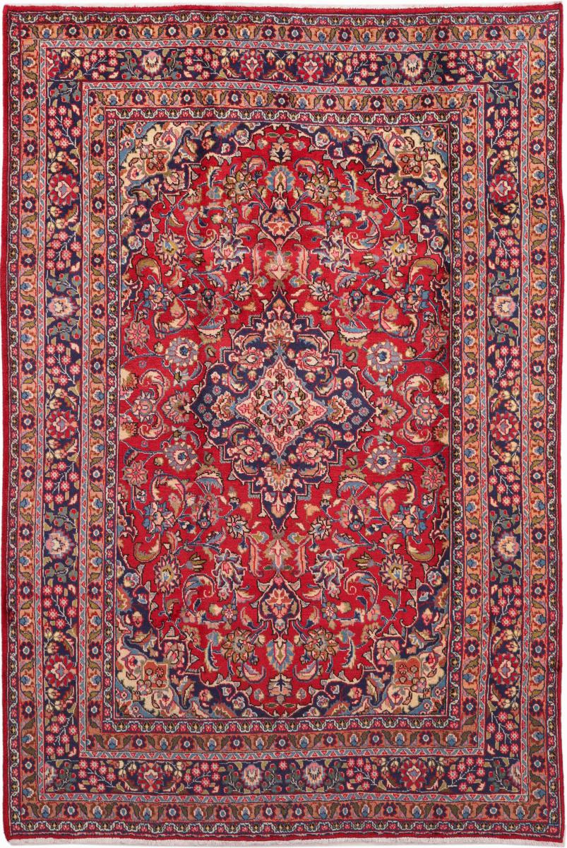 Persisk tæppe Mashhad 289x196 289x196, Persisk tæppe Knyttet i hånden