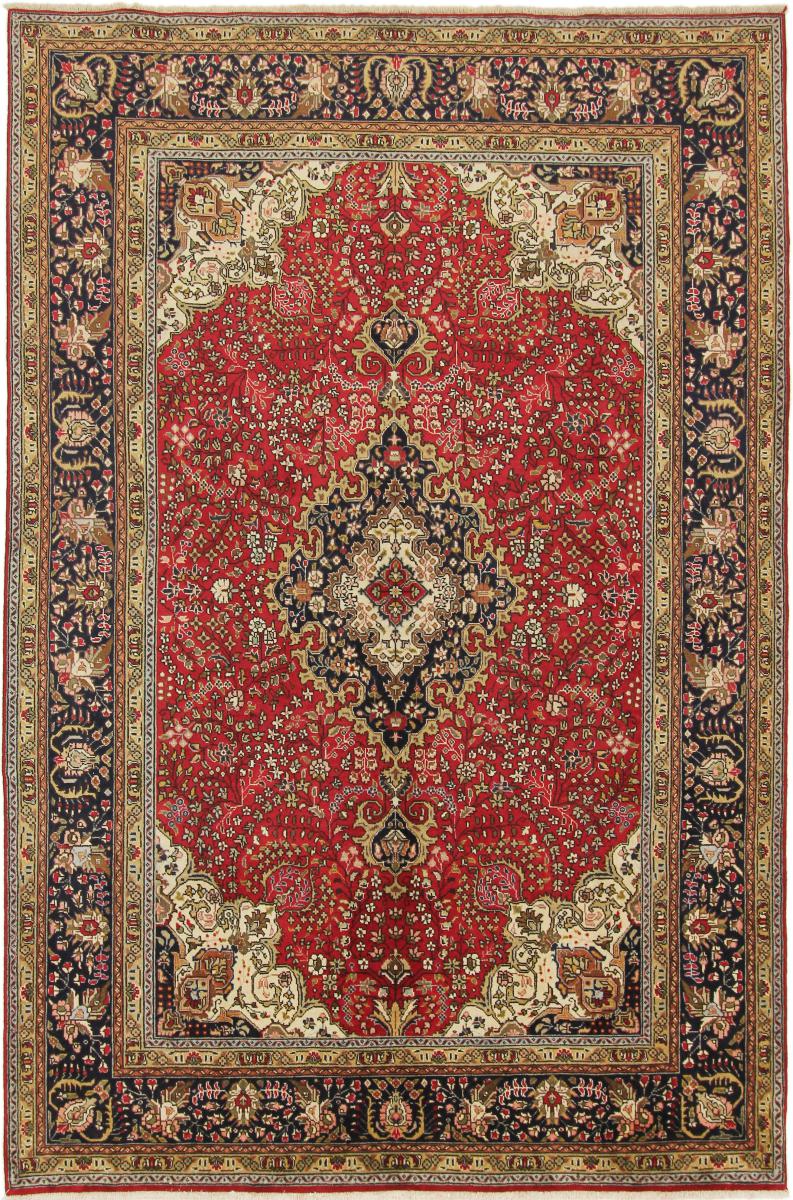 Tapete persa Tabriz 301x201 301x201, Tapete persa Atado à mão