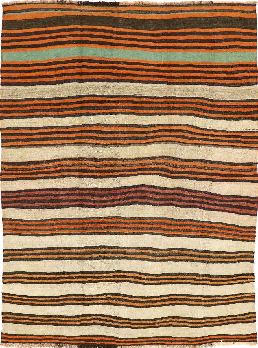 Tapete persa Kilim Fars Antigo 7'9"x5'11" 7'9"x5'11", Tapete persa Tecido à mão