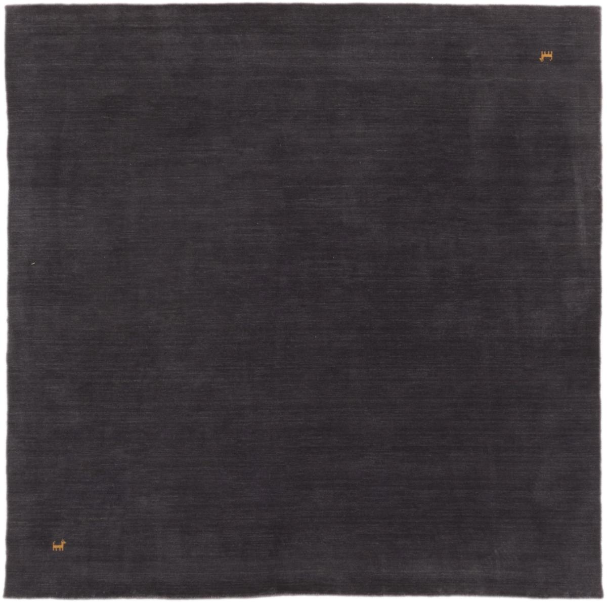 Intialainen matto Loom Gabbeh Grey 301x299 301x299, Persialainen matto Loom käsinsolmittu