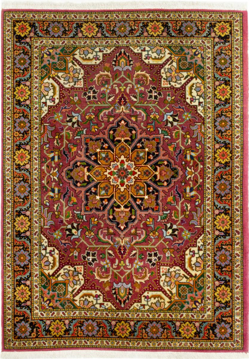 Persisk tæppe Tabriz 50Raj 103x76 103x76, Persisk tæppe Knyttet i hånden