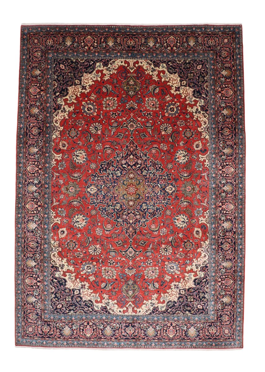 Persian rug Sarouk 13'5"x9'5" 13'5"x9'5", Persian rug Hand-knotted