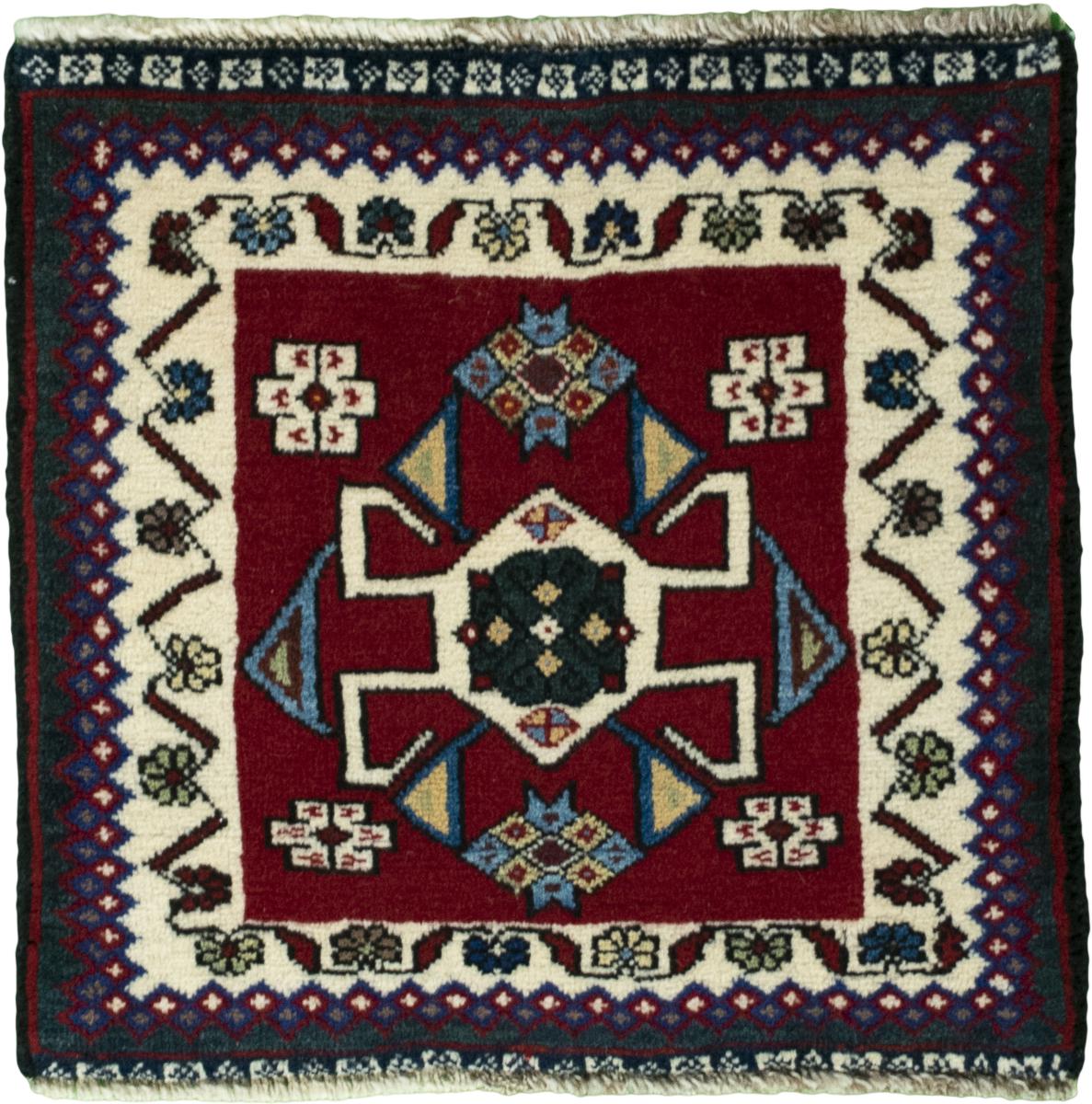 Persian Rug Shiraz 52x54 52x54, Persian Rug Knotted by hand