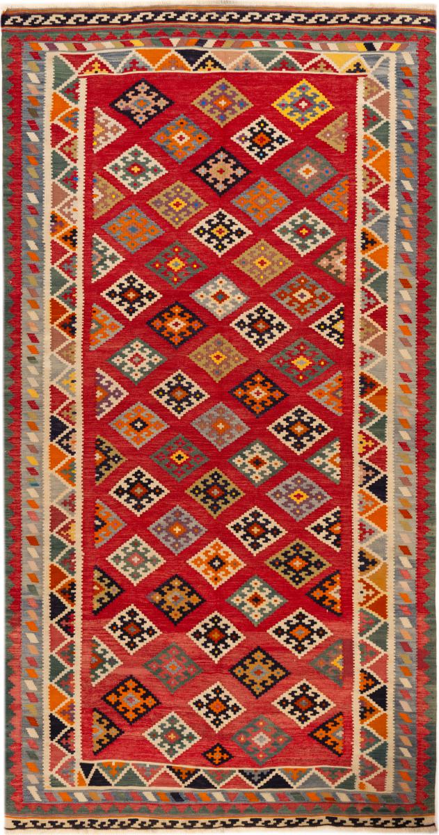 Perzisch tapijt Kilim Fars Shiraz 286x148 286x148, Perzisch tapijt Handgeweven
