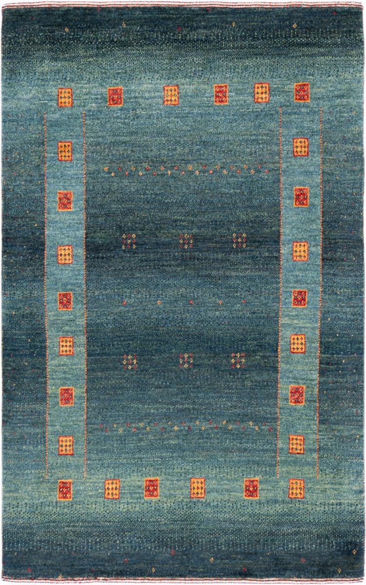 Tapis persan Persan Gabbeh Loribaft Essence 129x79 129x79, Tapis persan Noué à la main
