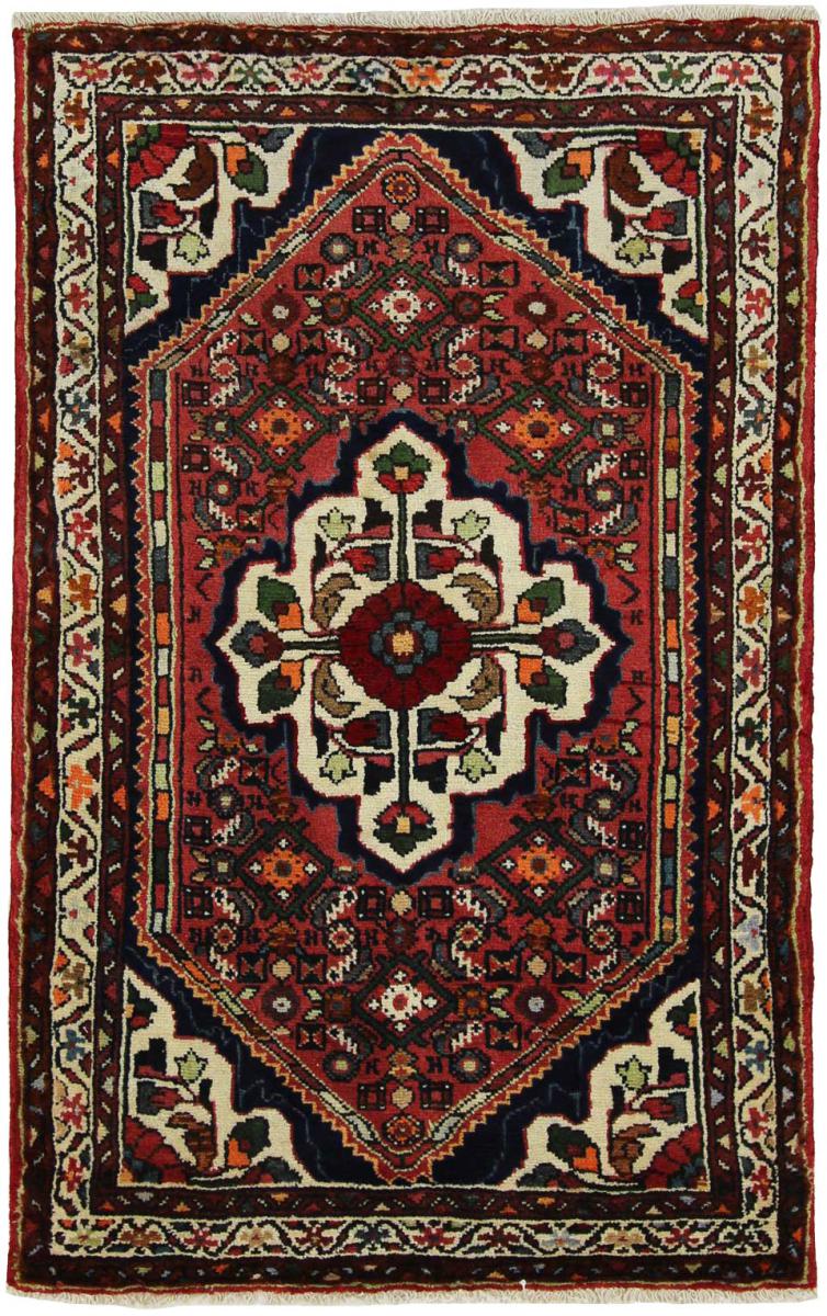 Persisk tæppe Hosseinabad 159x99 159x99, Persisk tæppe Knyttet i hånden