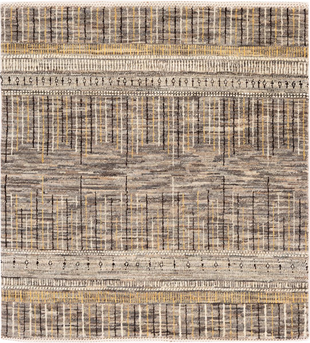 Perzisch tapijt Perzisch Gabbeh Loribaft Tabiibaft 110x105 110x105, Perzisch tapijt Handgeknoopte