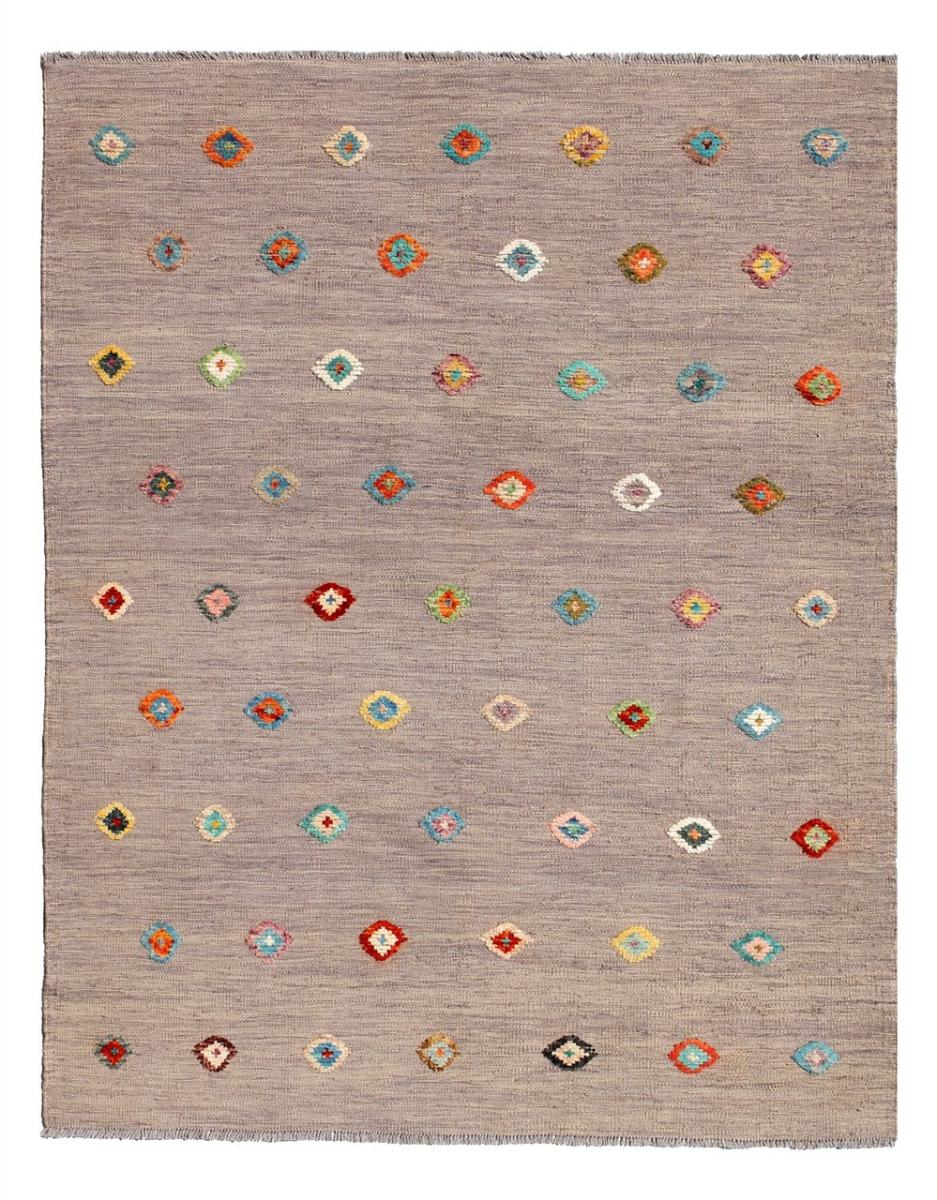 Alfombra afgana Kilim Afghan Nimbaft Edition 196x147 196x147, Alfombra persa Tejido a mano