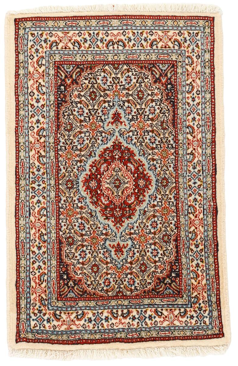 Perzisch tapijt Moud Mahi 89x58 89x58, Perzisch tapijt Handgeknoopte