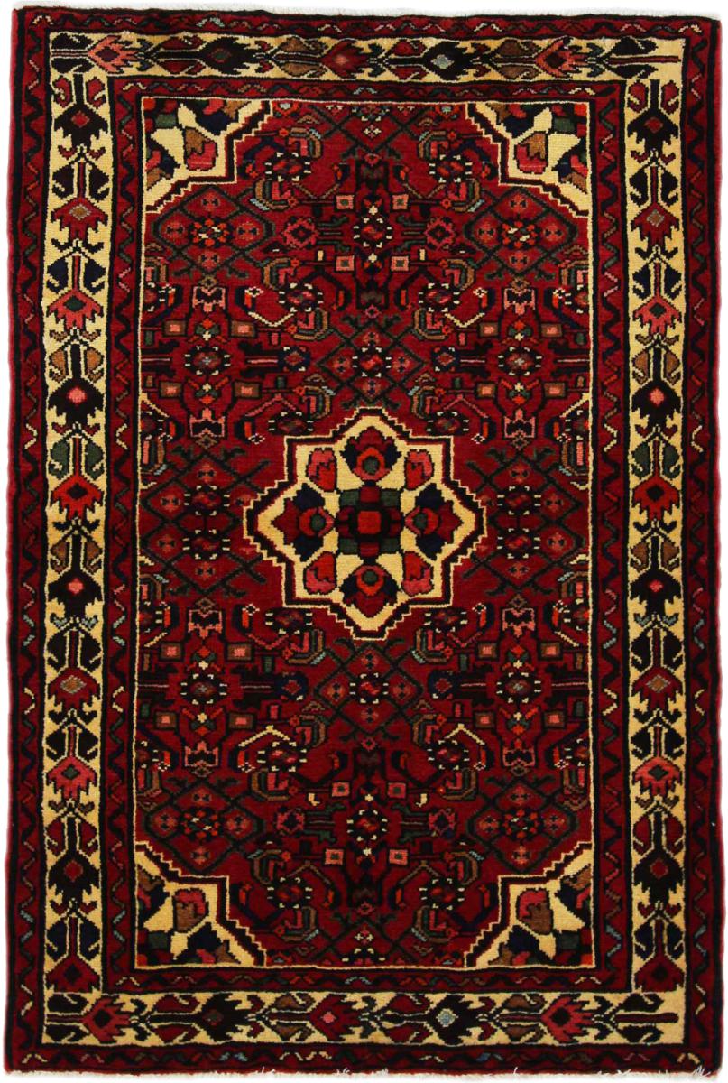 Persisk tæppe Hosseinabad 158x108 158x108, Persisk tæppe Knyttet i hånden