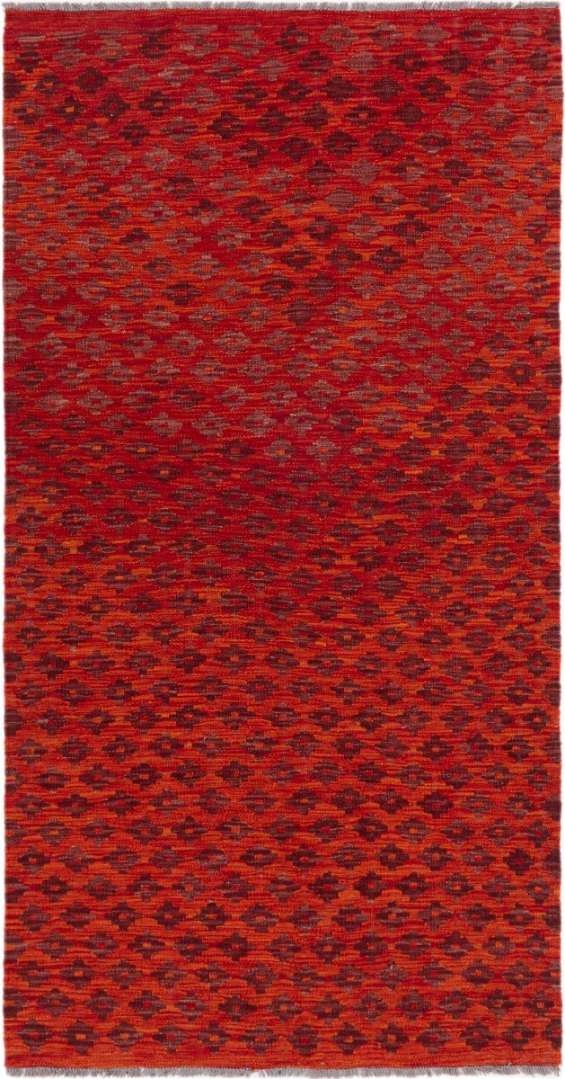 Tapis afghan Kilim Afghan 198x104 198x104, Tapis persan Tissé à la main