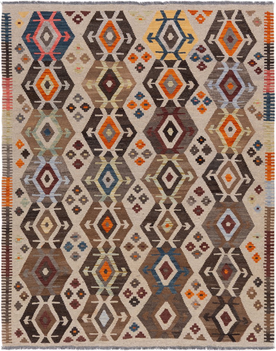 Afganistanilainen matto Kelim Afghan 194x156 194x156, Persialainen matto Käsinkudottu