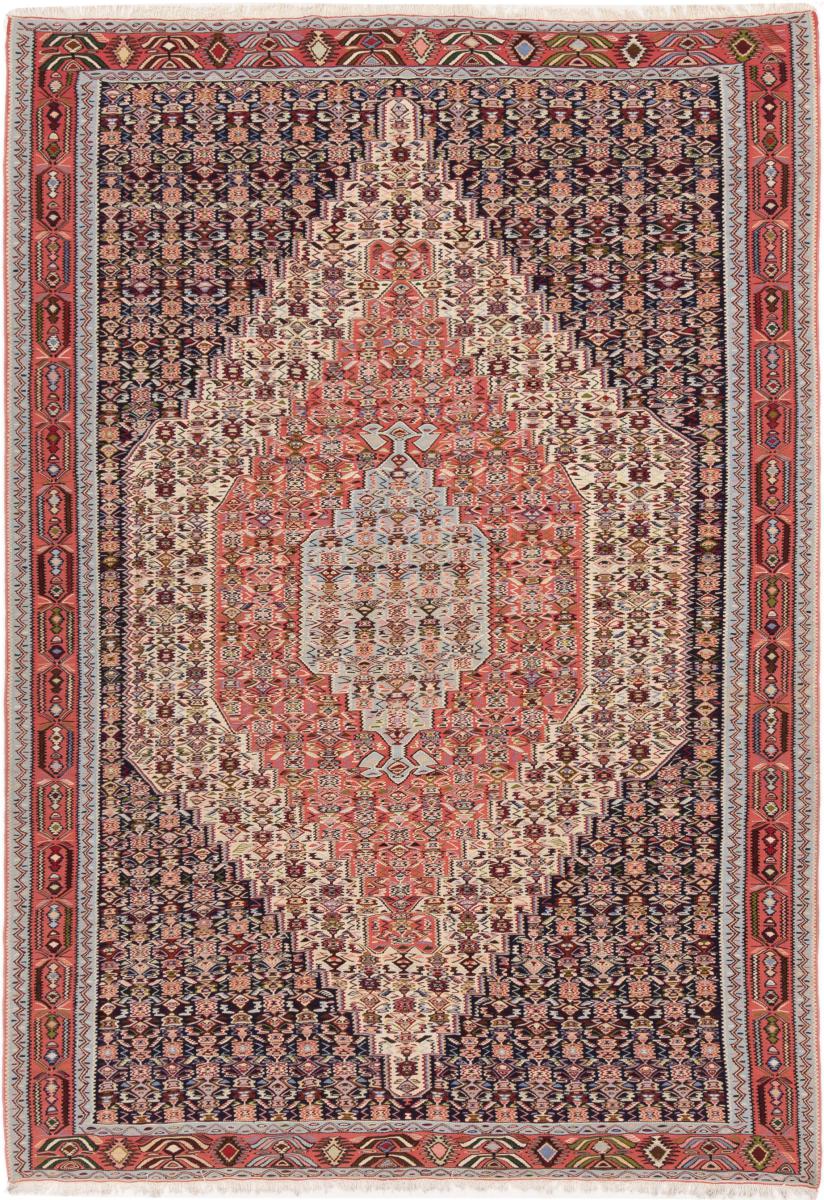Tapete persa Kilim Senneh 301x212 301x212, Tapete persa Atado à mão