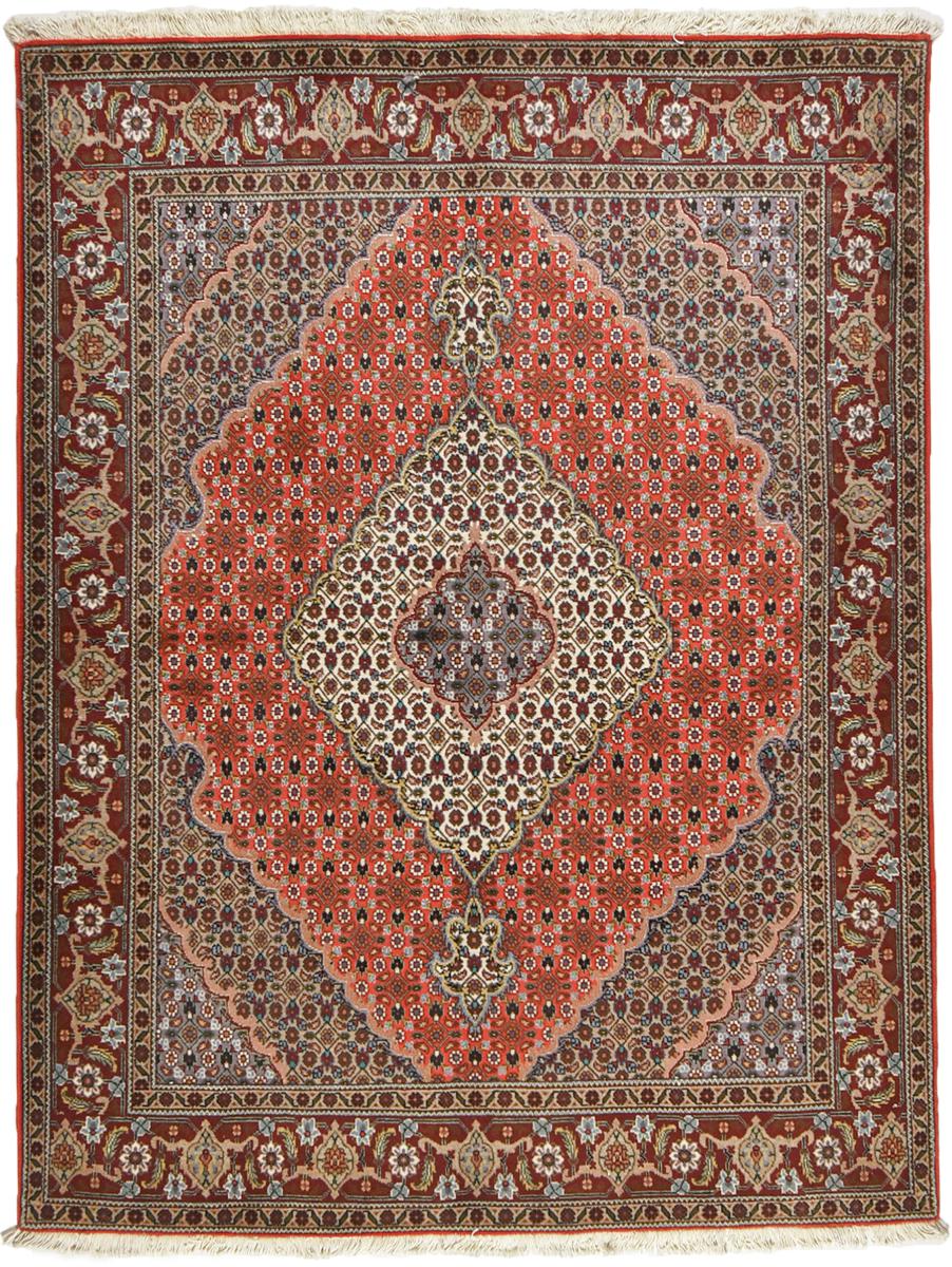 Tapete persa Tabriz 40Raj 204x154 204x154, Tapete persa Atado à mão