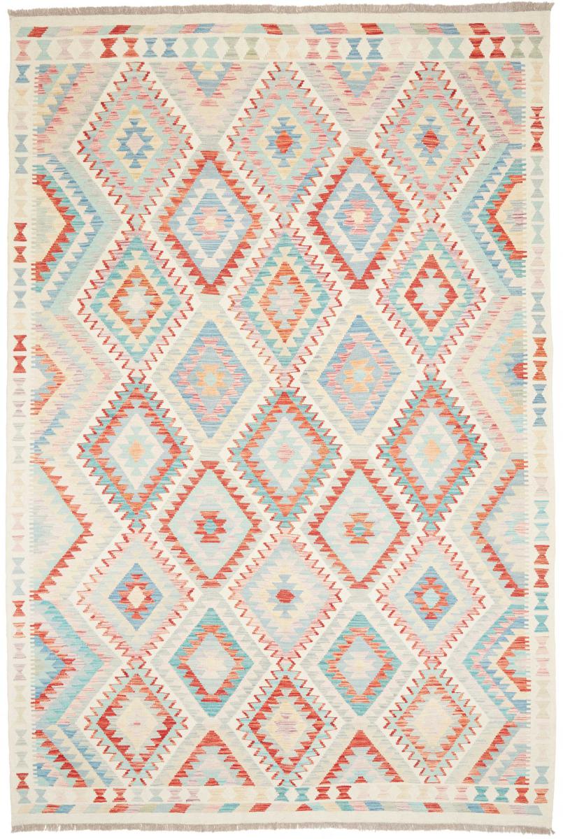 Afghanischer Teppich Kelim Afghan 304x205 304x205, Perserteppich Handgewebt