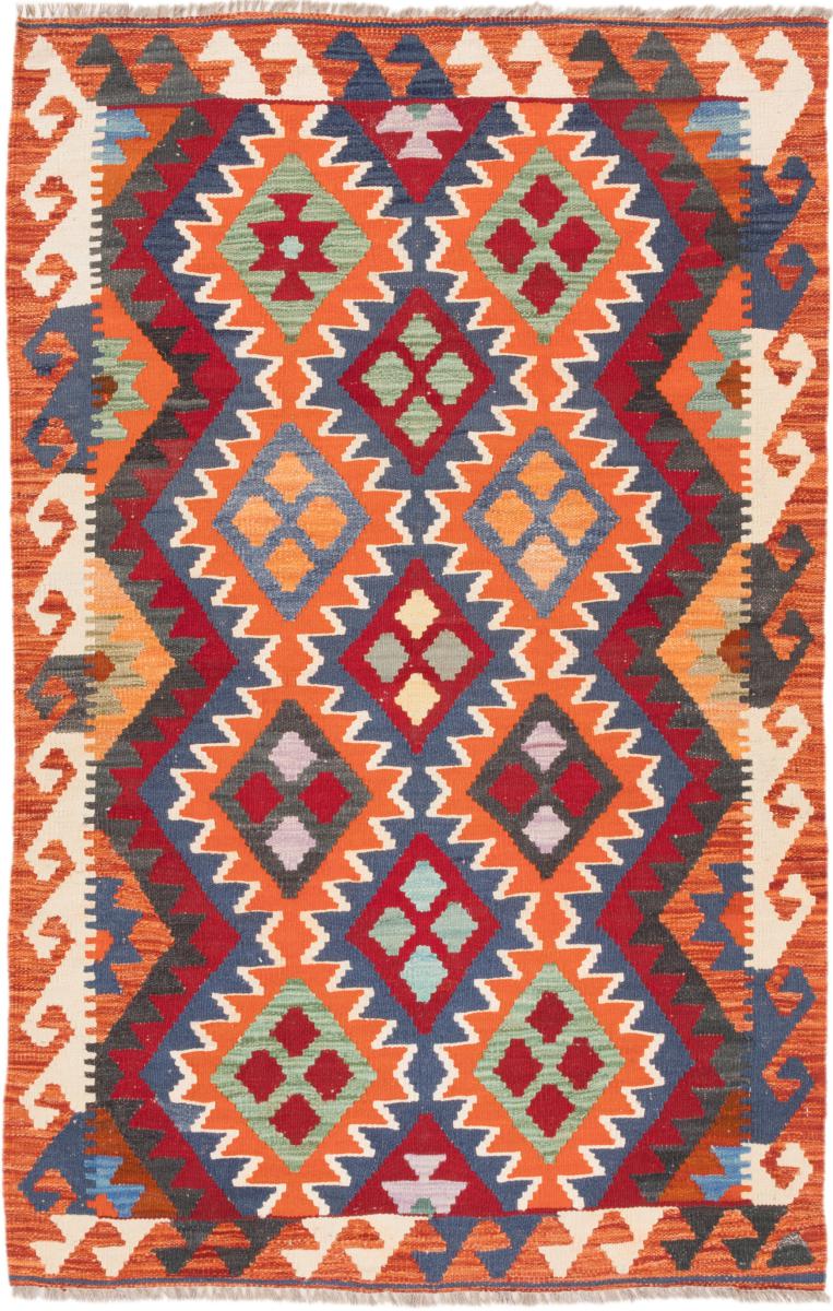 Tapete afegão Kilim Afegão 163x103 163x103, Tapete persa Tecido à mão