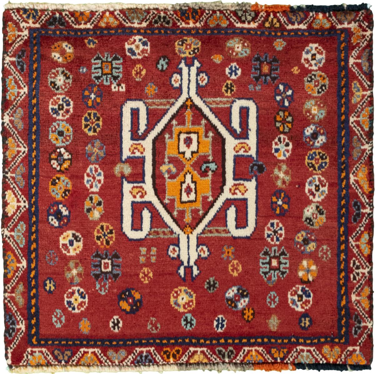 Perserteppich Shiraz 52x54 52x54, Perserteppich Handgeknüpft