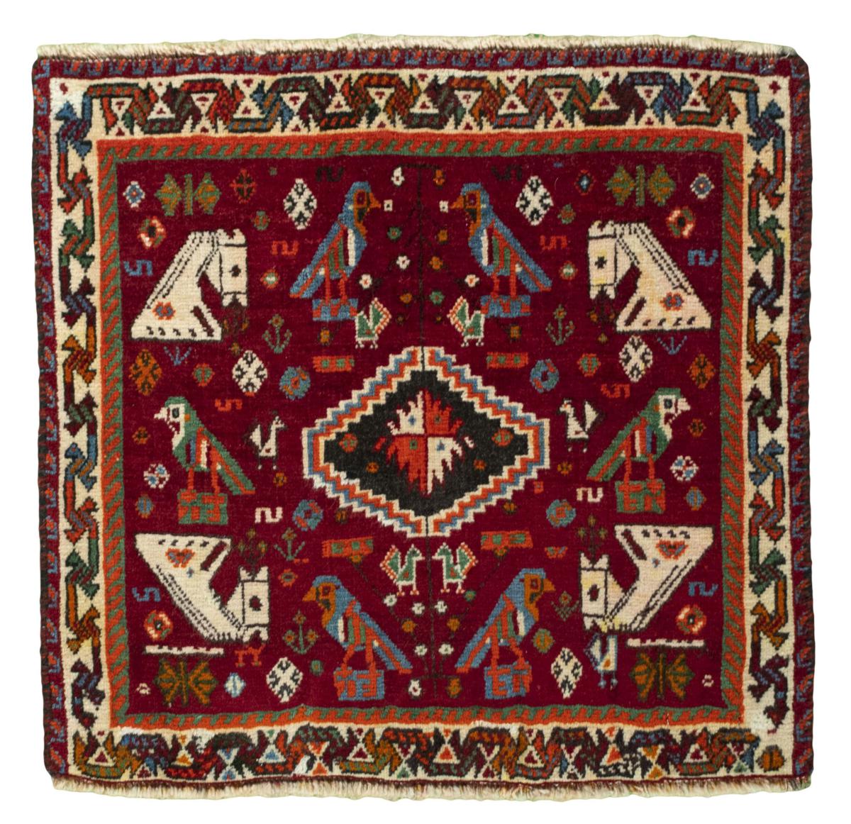 Dywan perski Sziraz 59x63 59x63, Dywan perski Ręcznie tkane