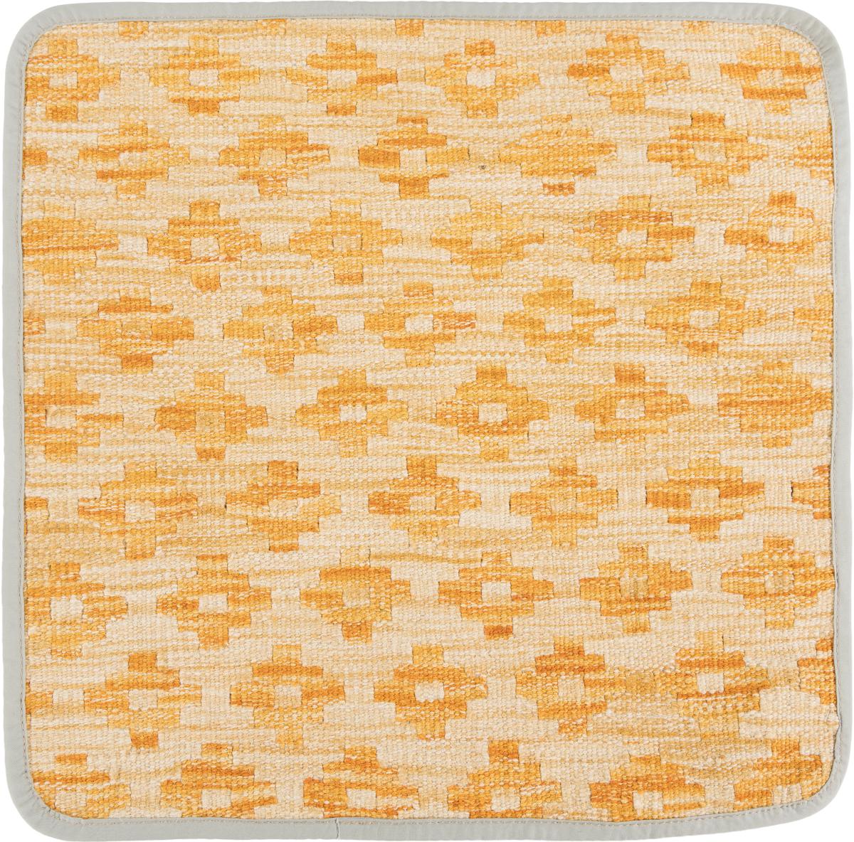 Afghan rug Kilim Afghan Cushion Cover 45x45 45x45, Persian Rug Knotted by hand