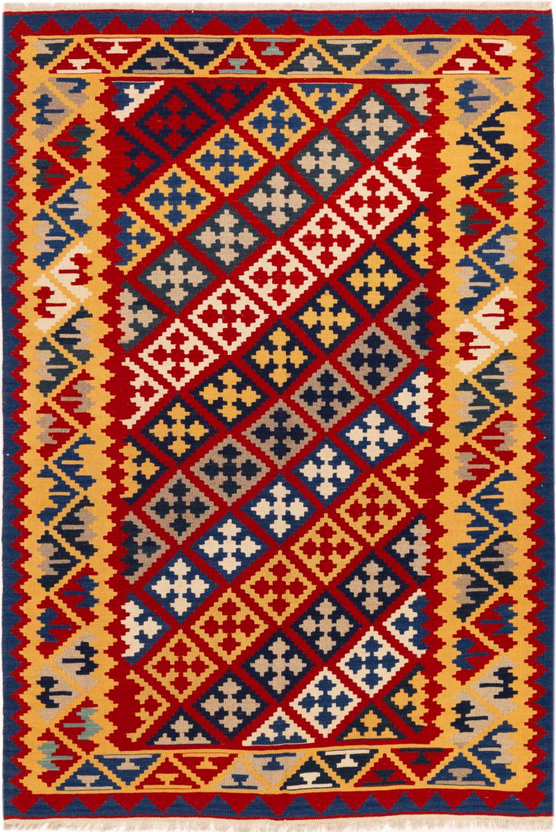 Persian Rug Kilim Fars Shiraz 261x177 261x177, Persian Rug Woven by hand