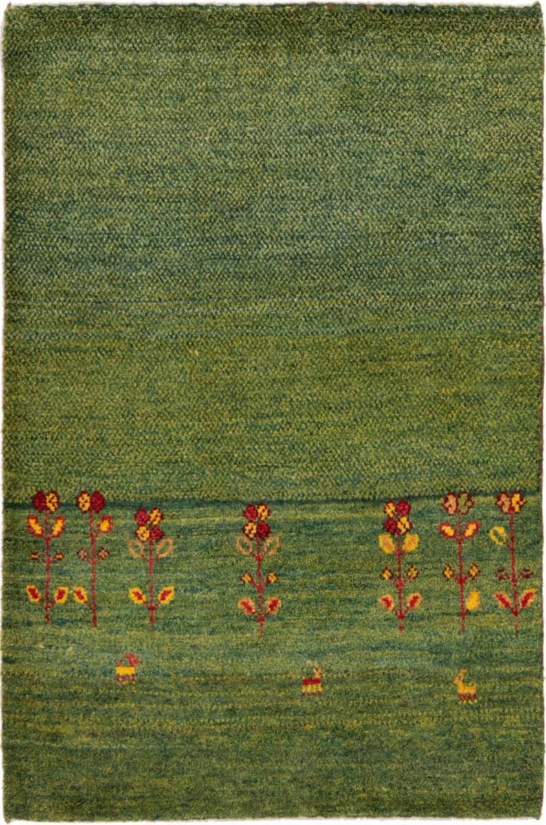 Persian Rug Persian Gabbeh Nomad 121x79 121x79, Persian Rug Knotted by hand