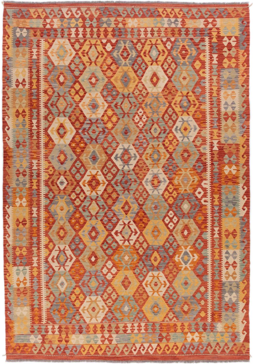 Afgán szőnyeg Kilim Afgán 299x207 299x207, Perzsa szőnyeg Kézzel szőtt