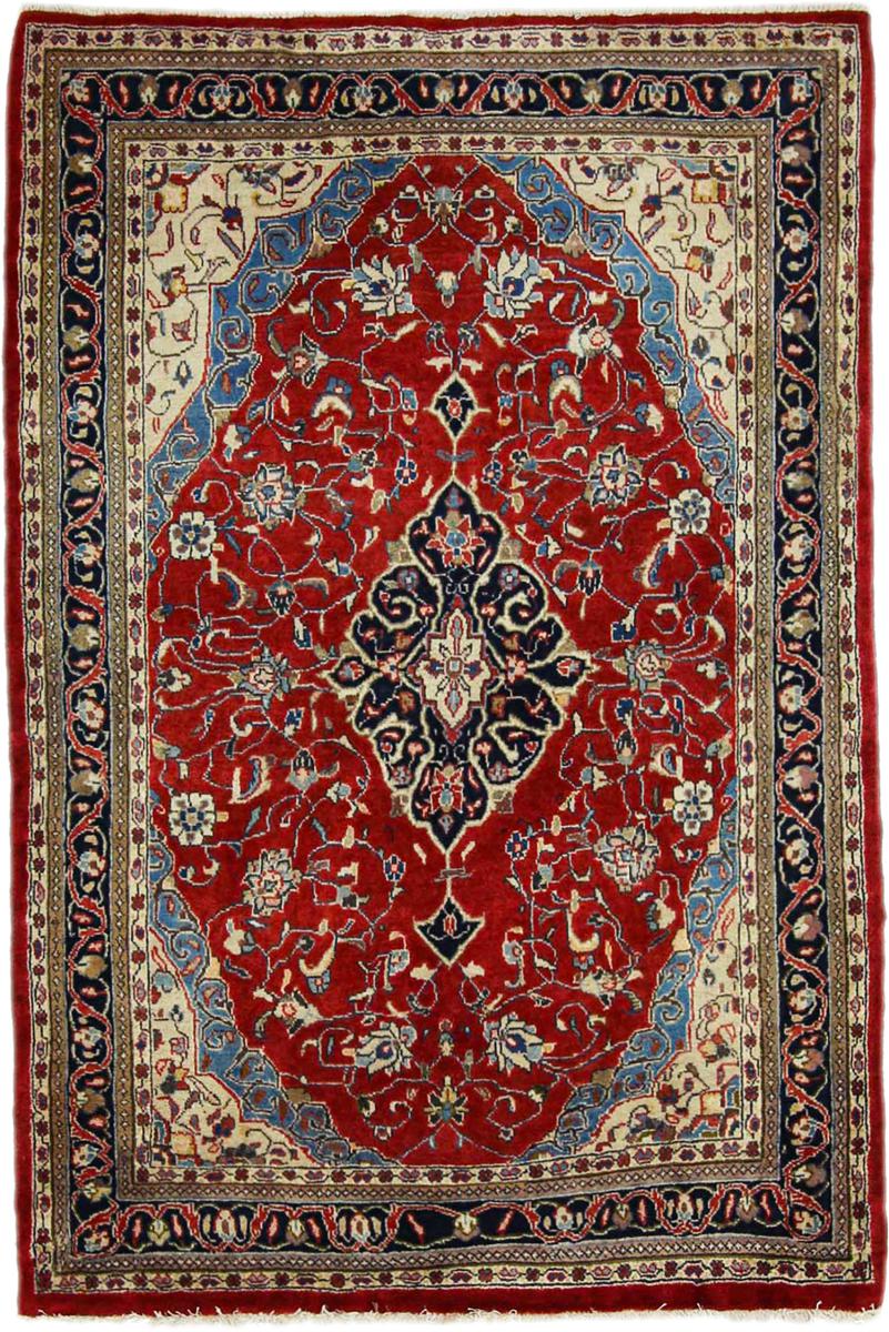 Περσικό χαλί Sarough 153x104 153x104, Περσικό χαλί Οι κόμποι έγιναν με το χέρι