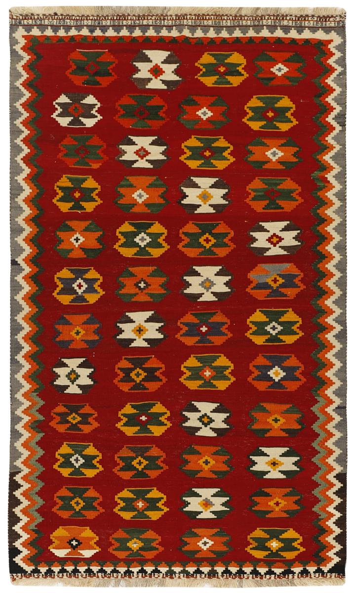 Tapete persa Kilim Fars 233x139 233x139, Tapete persa Tecido à mão