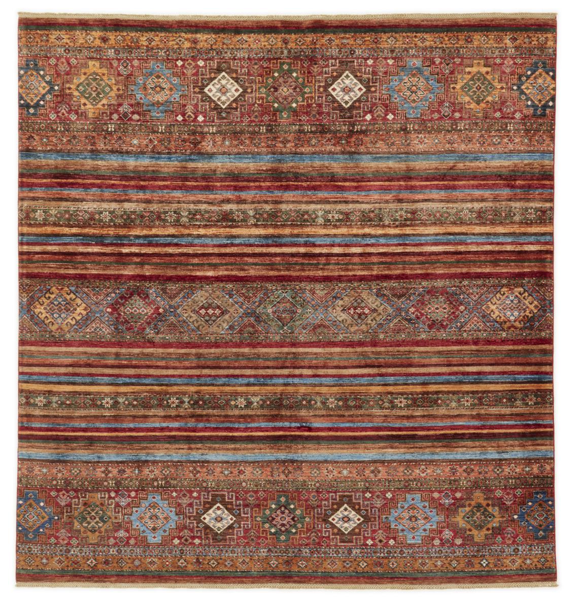 Tapete afegão Arijana Shaal 259x248 259x248, Tapete persa Atado à mão