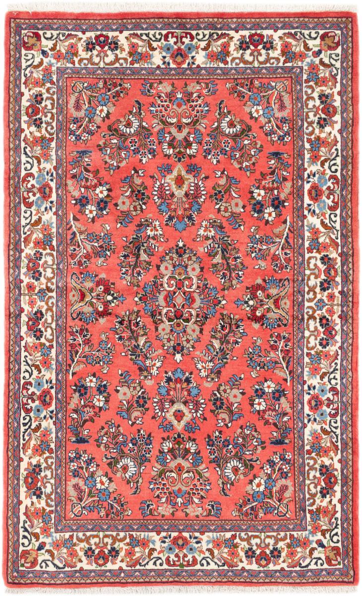 Perserteppich Sarough 206x127 206x127, Perserteppich Handgeknüpft