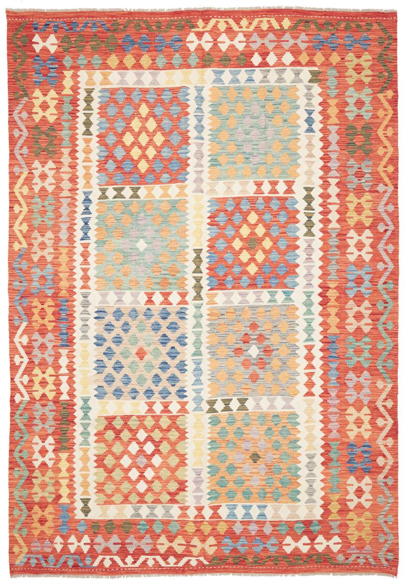 Covor afgan Chilim Afghan 286x201 286x201, Covor persan Lucrate de mână